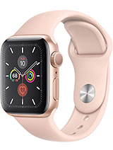 Best available price of Apple Watch Series 5 Aluminum in Gabon